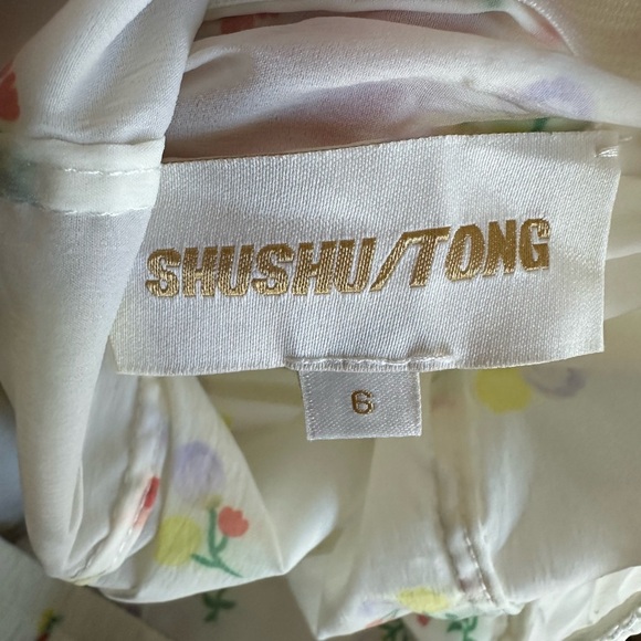 Shushu/Tong Rhinestone Encrusted Bodysuit Crystal Lingerie Sleeveless Top Size 6 - Picture 6 of 7